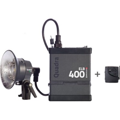 Elinchrom EL10413.1 Quadra ELB 400 One Pro Head To Go Kit