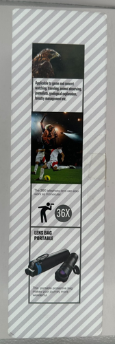 APL-JS36X Apexel 36X Telephoto Smartphone Lens - with tripod - 第 3/5 張圖片