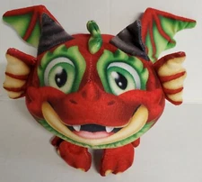 Kipp Brothers Magical Ballz Red Dragon Plush Beany Feet Wings Stuffed Animal Toy