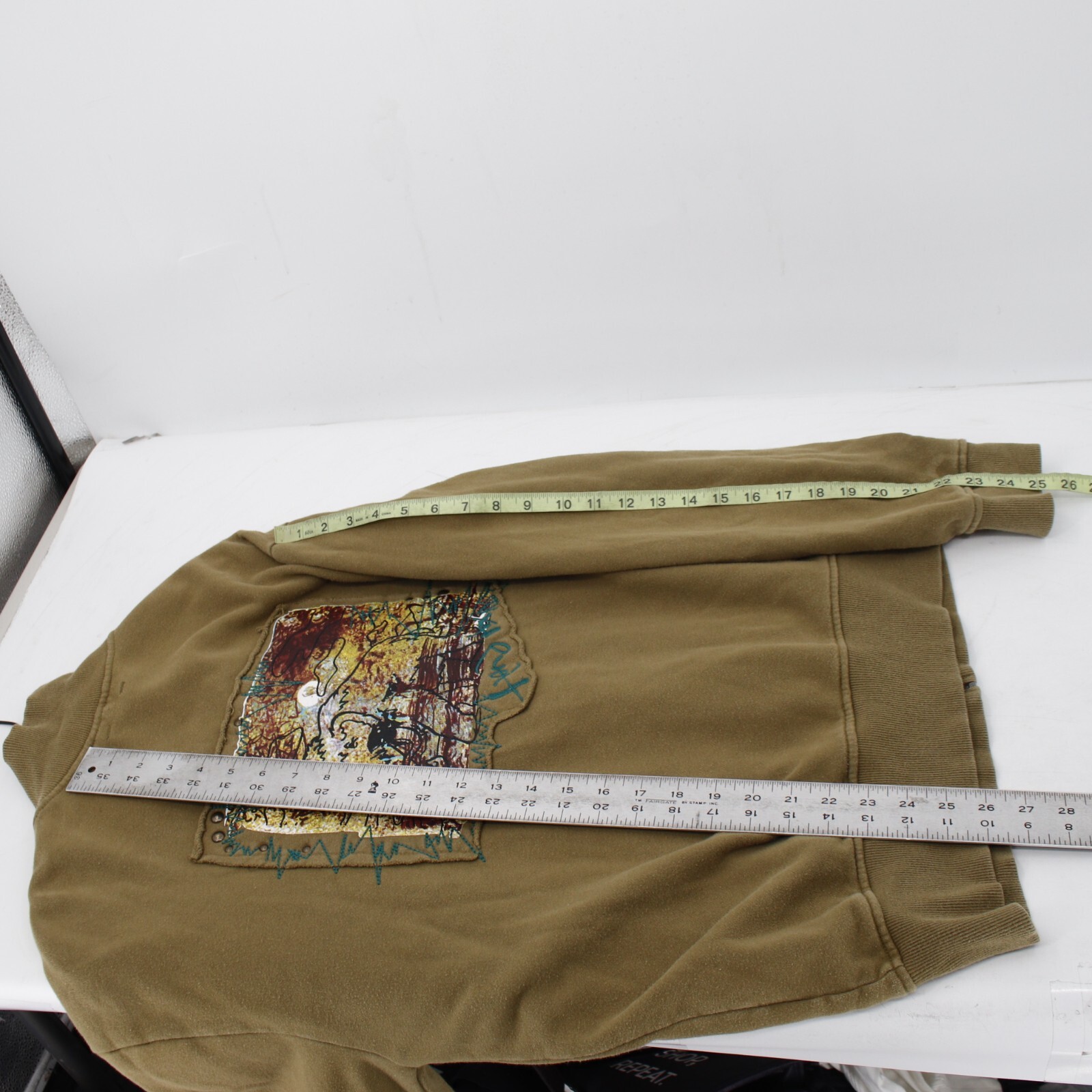 Vintage Basic house Jimi hendrix jacket men's Lar… - image 11