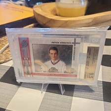 2003-2004 Pacific Quest For The Cup #107 Anton Babchuk Beckett 9.5