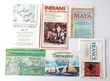 National Geographic Inserts and Maps Lot of 51 Mostly 1989 - 2003