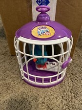 Little Live Pets Bird Cage With Talking Blue Parakeet CC