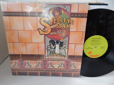 STEELEYE SPAN - Parcel of Rogues 1973 Folk Rock Record Super Clean Vinyl LP EX