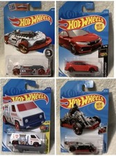 Hot Wheels New Toy Cars X-Steam Honda Civic Super Van Motto Wing Choice Of 4