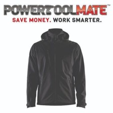 Blaklader 4749 Softshell Jacket Workwear Site Job Work Waterproof Black
