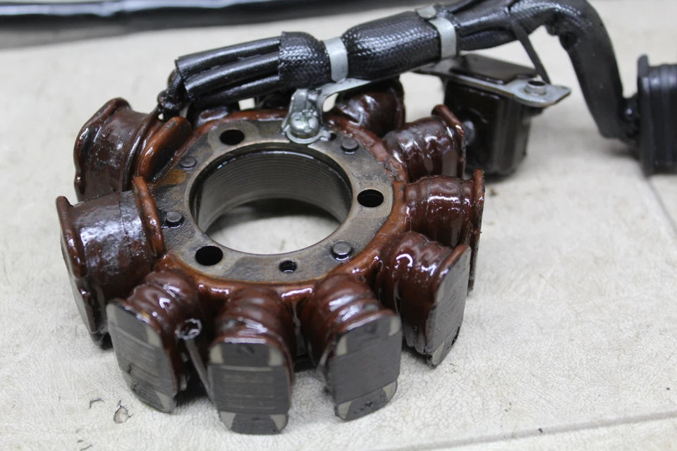 85-93 Suzuki Quadrunner Ltf 230 G оригинальный статор генератор генератор переменного тока магнитофон - Изображение 2 из 4