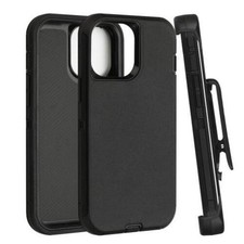 iPhone 16 Pro Max Defender Case with Belt Clip - Multiple Colors Available