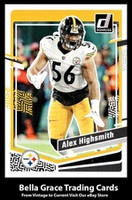 2023 Panini Donruss Alex Highsmith #255 Pittsburgh Steelers
