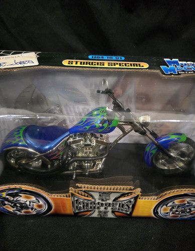 W. Coast Choppers Jesse James 2004 Sturgis Special 1:10 Motorcycle JJ04-10-05@84 - Picture 2 of 9