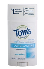 Tom's of Maine Natural Deodorant Stick, Aluminum Free, Long Lasting, Unscented,