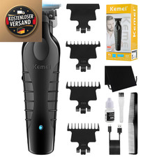 KEMEI 2299 Barttrimmer Zero Gap T-Klinge 3 Führungskämme