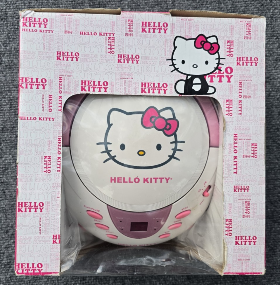 Sanrio Hello Kitty CD/Radio Boombox for sale online | eBay