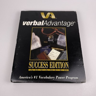 Verbal Advantage Cassette Tape Set Success Edition Advanced Charles H Elster