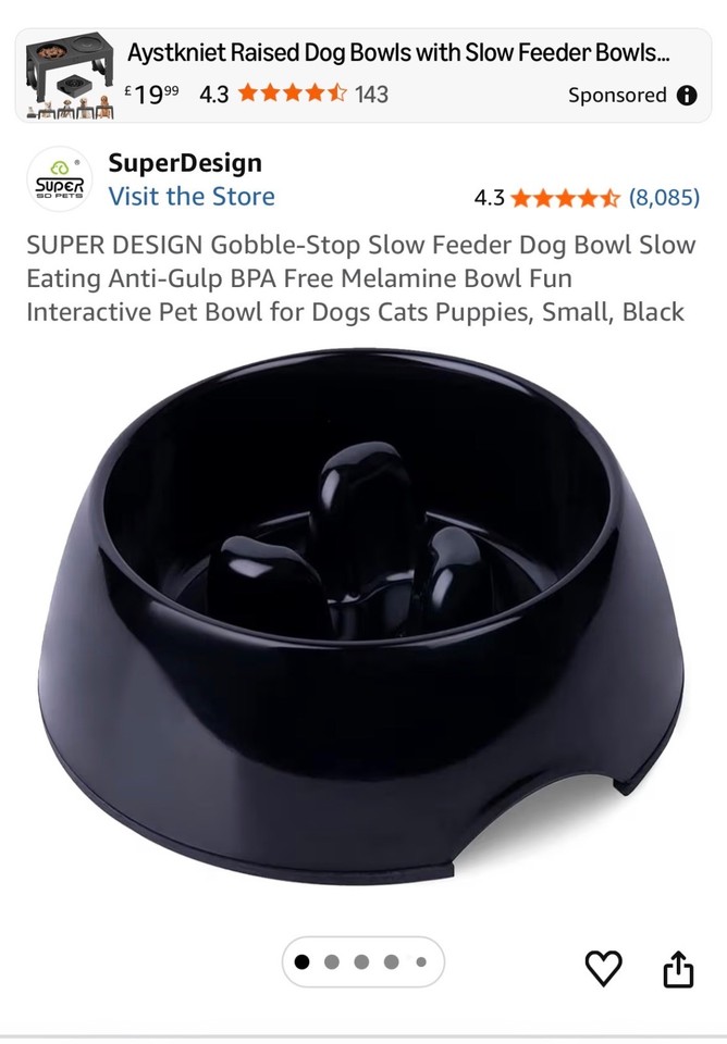 Fresh Look at Gobble Stop Slow Feeder Dog Or Cat Bowl Slow Eating