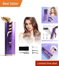 Travel Friendly Cordless Curling Iron with Fast Heating