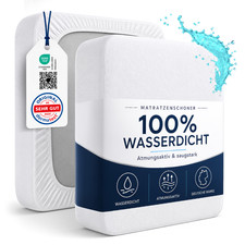 Wasserdichter Matratzenschoner &ndash; Waschbar, leise, mit Spannfixierung