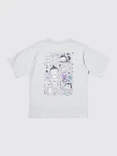 Uniqlo x POP MART UT Graphic T-Shirt THE MONSTERS LABUBU Gray New US seller