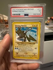 shining raichu pokemon card value SOLD] Pokemon TCG Graded Card: 2002 Shining Raichu #111 PSA 8 – Vancity CJ  Trading Cards main image 1