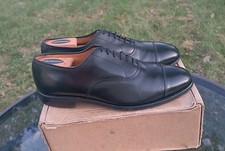 Allen Edmonds 10D Park Avenue Black EUC Leather Soles $450 USA Made