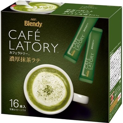 Agf Blendy Cafe Latory Stick Matcha Latte 16 sticks from Japan