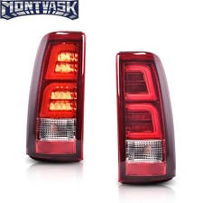 Fit For 99-02 Chevy Silverado 150099-06 Gmc Sierra Led Tube Tail Lights Red Fit For 99-02 Chevy Silverado 150099-06 Gmc Sierra Led Tube Tail Lights Red