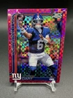 Jaxson Dart Hot Pink X-Fractor Refractor 2025 Topps Chrome Football NY Giants