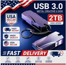 2TB Metal Usb 3.0 Pen Drive 2TB Usb Flash Drives 1TB High Speed Pendrive Waterpr