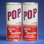 2 Vintage POP Positive Oil Protection 15oz Engine Additive Cans Sealed NOS Metal