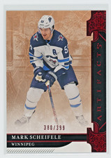 MARK SCHEIFELE 2019-20 UD ARTIFACTS - RUBY RED PARALLEL  380/399  #109  JETS
