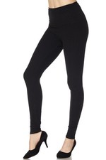Buttery Smooth Solid Basic High Waisted Extra Plus Size Leggings - 5 Inch -