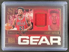 2024-25 Panini Silhouette Jimmy Butler III NBA Gear Jersey Bronze #/99 Bulls