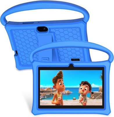 VASOUN Kids Tablet 7 Zoll, Android 13 für Kinder, 4GB RAM 32GB ROM blau 