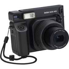 Fujifilm Instax WIDE 400 Instant Film Camera, Retractable 95mm f/14 Lens, Black