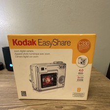 Kodak EasyShare C330 4.0MP 3x Optical Zoom Point & Shoot Digital Camera Silver