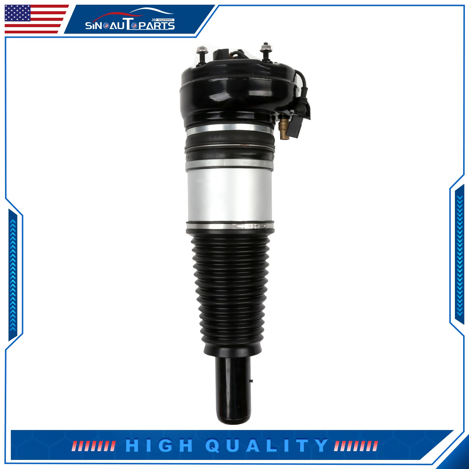 Air Suspension Strut Front For Audi A6 S6 A7 A8 Quattro Bentley Mulsanne 2010-18
