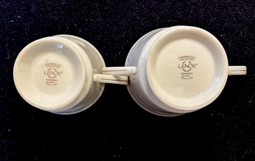 Lenox China Kingston Cosmopolitan Collection Creamer and Sugar Bowl with Lid Set - Picture 6 of 6