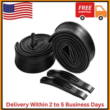 Hapleby 2PCS Premium Bike Tubes Compatible for 26 Inch x 1.75/1.95/2.10/2.125