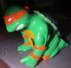 VTG TMNT Rad Rollers Marble Shooters Michelangelo  1990 RARE