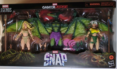 Marvel Legends SNAP Gamerverse Savage Land 3 pack SDCC 2025