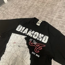 Black Shaka Wear AOP Diamond Of The A Atlanta Braves Size Men’s Large