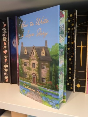How to Write a Love Story by Catherine Walsh   LILAC LIBRARY, SPRAYED EDGES