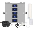 Five Band 2G 3G 4G 5G Signal Amplifier 800/900/1800/2100/2600Mhz with Antenna