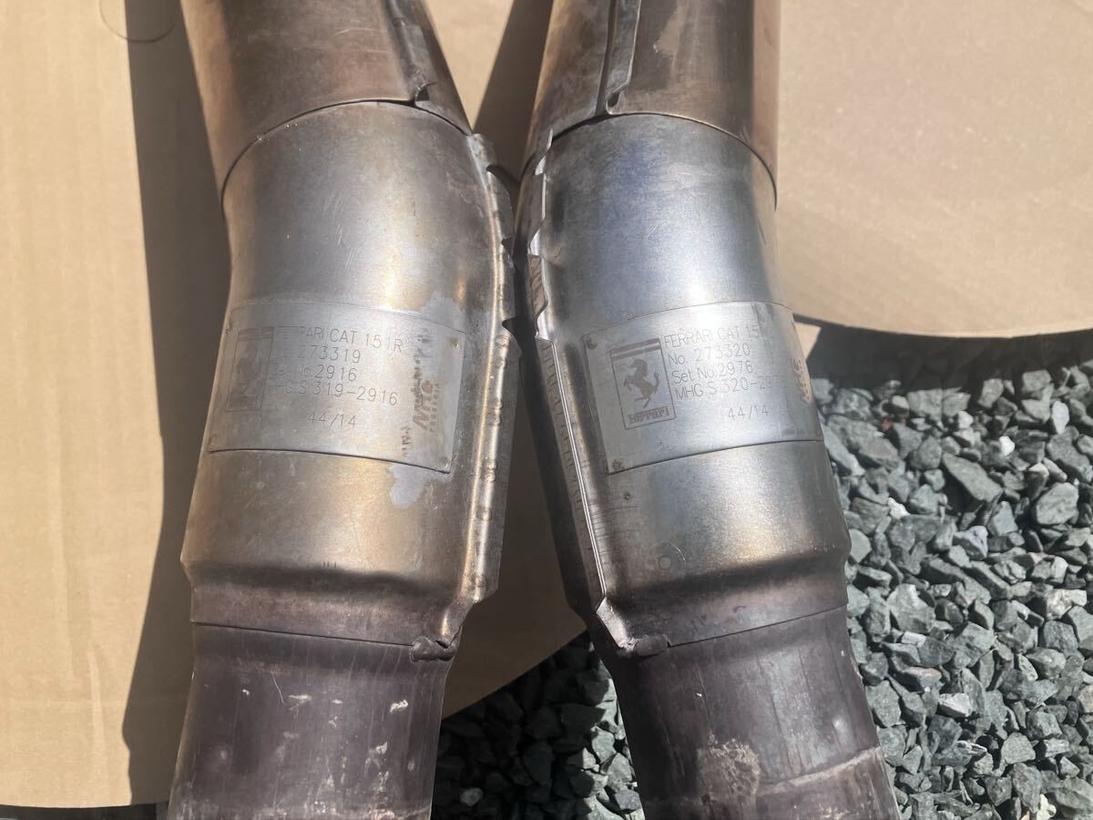 Ferrari FF GTC4 Lusso Catalytic Converter Left Right Set OEM 273319 273320