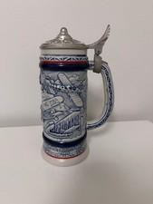 Avon Ceramarte Beer Stein Tankard Pewter Lid ...