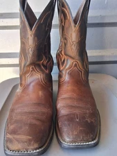 Ariat Distressed Deer Scull Outdoor Mens 12 D Western Work Boot 10038330 