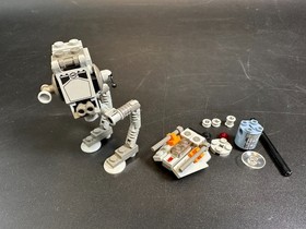 LEGO 4486 Star Wars Mini AT-ST & Snowspeeder Complete Set with Instructions