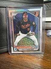 EMILIO SANCHEZ 2024 Bowman Chrome Prospects 1st Mega Mojo Refractor #BCP-241