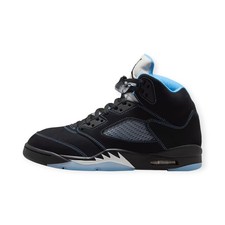 Air Jordan 5 Retro Black Carolina University Blue Lifestyle Sneakers DD0587-008