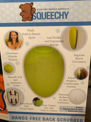 Squeechy- Hands Free Back Scrubber by Xtech Limited